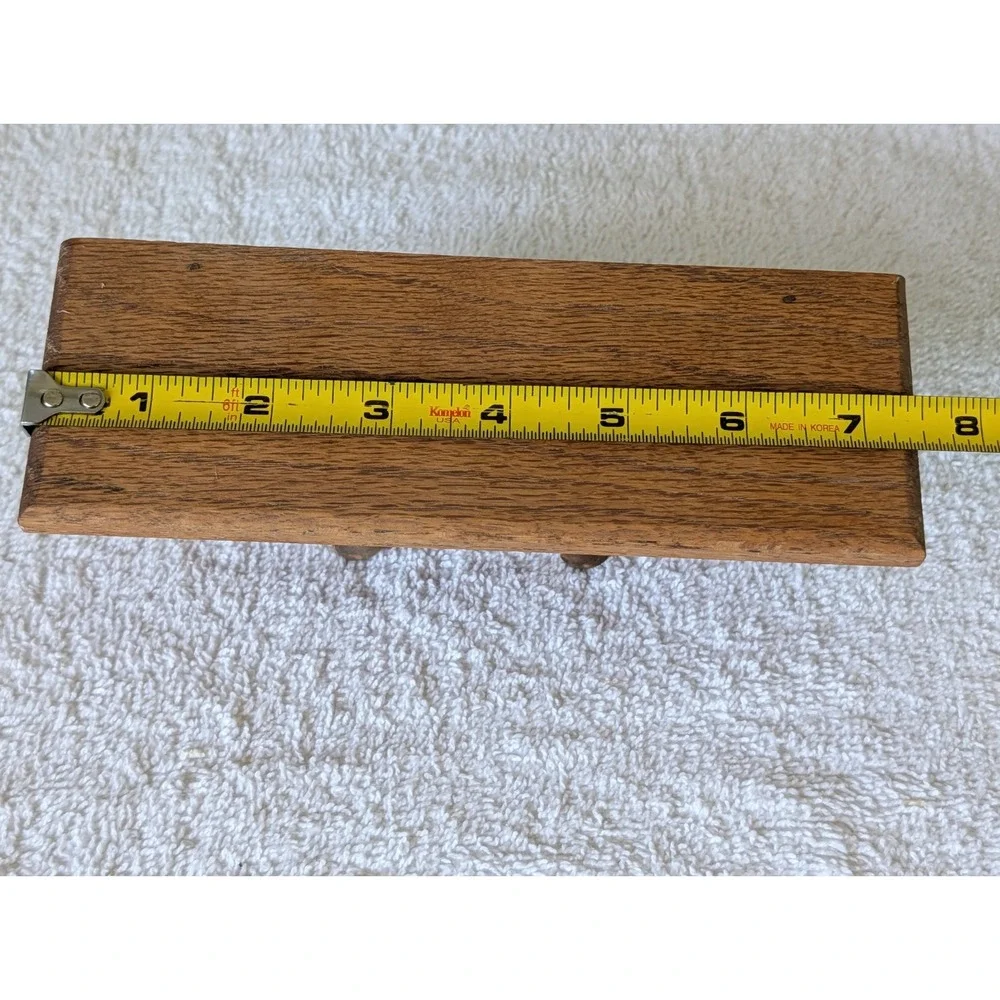 Cottage Core Wooden Heart Hanging Wall Shelf with Pegs Grandmacore 7.5